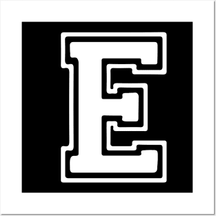 Letter E Posters and Art